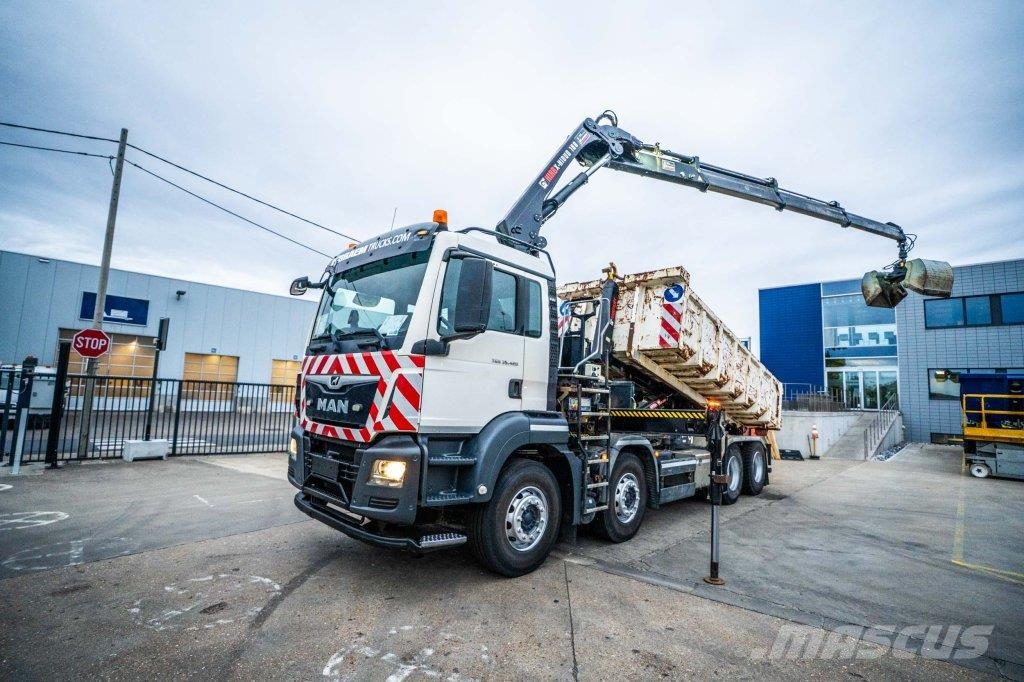 MAN TGS 35.420 BL + HIAB X-HIDUO 188/3x Abrollkipper