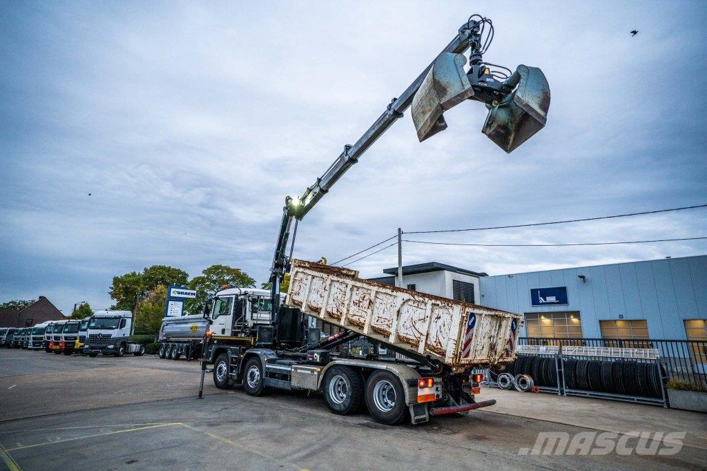 MAN TGS 35.420 BL + HIAB X-HIDUO 188/3x Abrollkipper