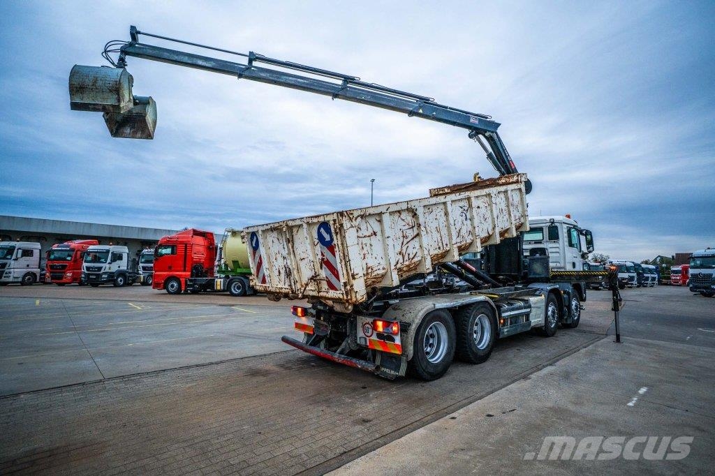 MAN TGS 35.420 BL + HIAB X-HIDUO 188/3x Abrollkipper