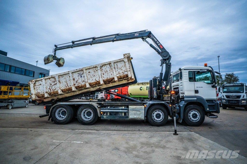 MAN TGS 35.420 BL + HIAB X-HIDUO 188/3x Abrollkipper