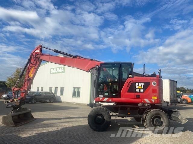 CAT M 315 F VAH 3D Dual Trimble Steuerung (12000966) Колісні екскаватори