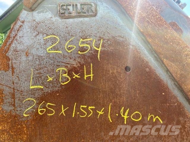 Seiler (2654) 2.5 cbm Seiler Schaufel / bucket Buckets