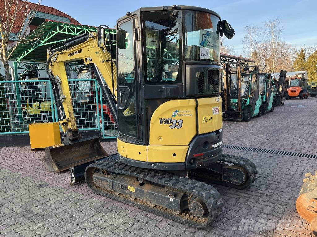 Yanmar VIO33-6 V-4279 IO 反鏟裝載機