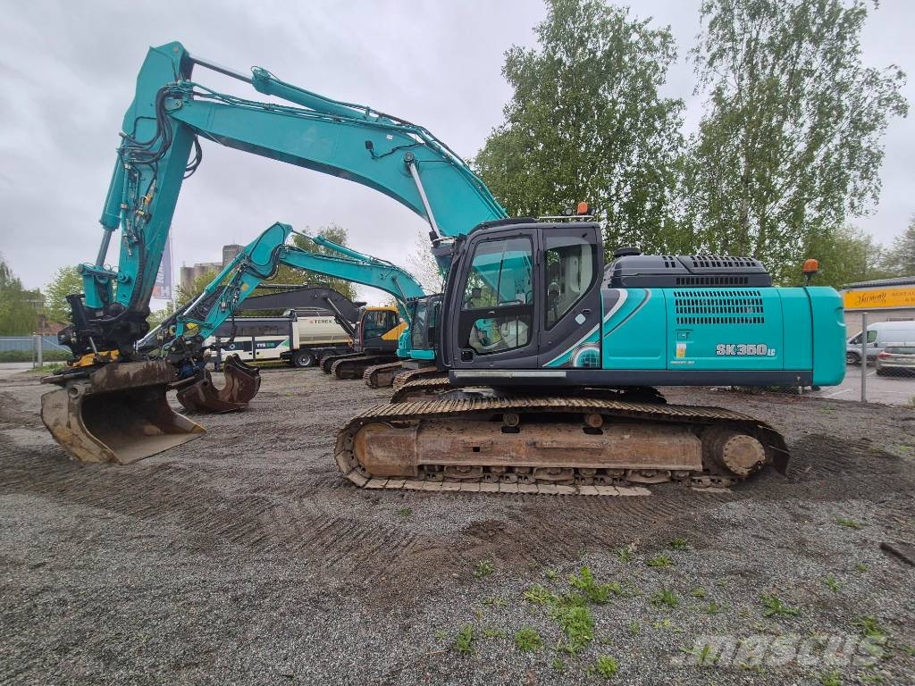 Kobelco SK350LC-10E - Engcon RT Excavadoras sobre orugas
