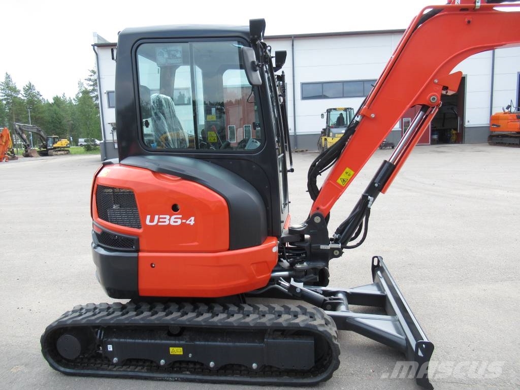 Kubota U36-4 UUSI, TAKUU 24KK Mini Escavadoras <7t