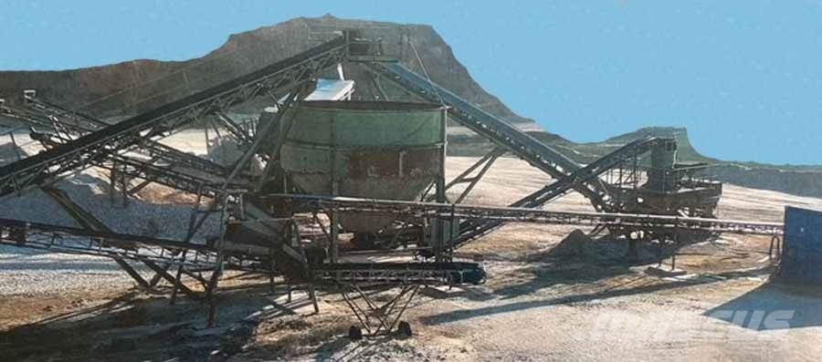 Grit-Plant Split-Anlage Sieb- und Brechanlagen