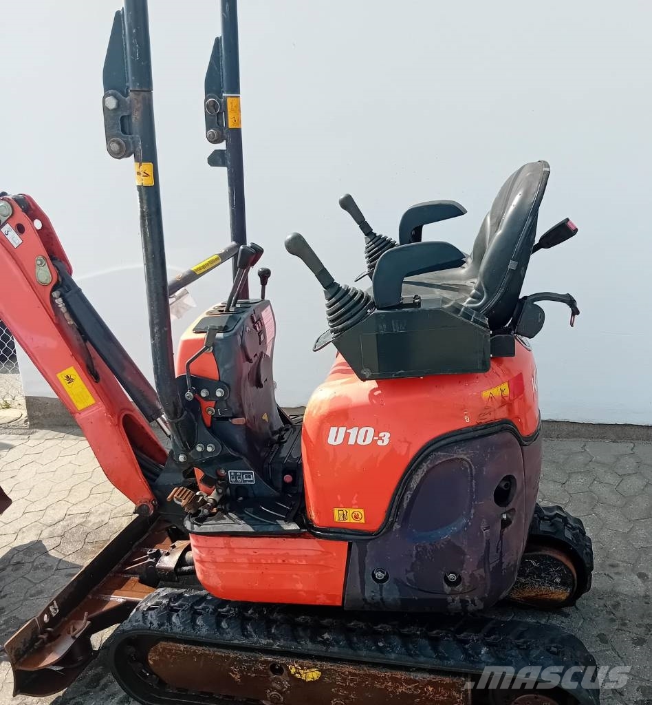 Kubota U 10-3 Мини екскаватори < 7 т