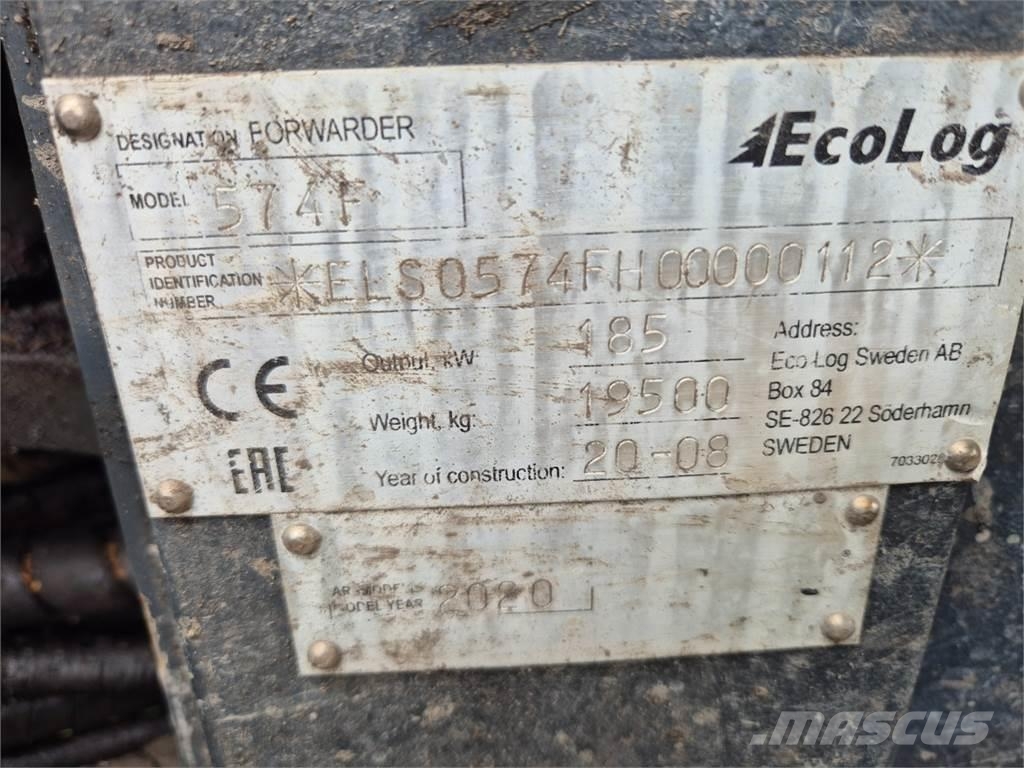 Eco Log 574F Kuormatraktorit