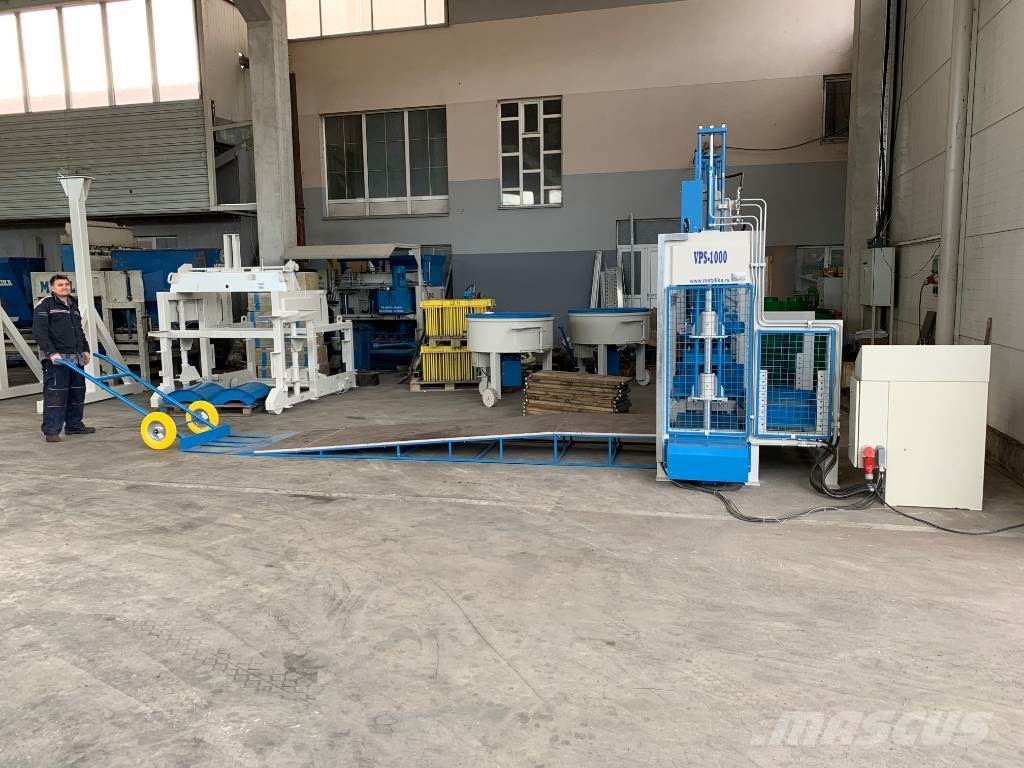 Metalika VPS-1000 Concrete block machine Stroje na výrobu betónových prefabrikátov
