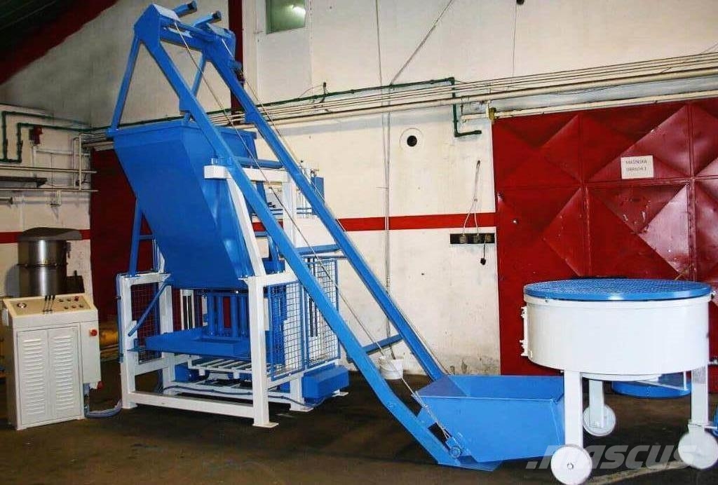 Metalika VPS-1000 Concrete block machine Stroje na výrobu betónových prefabrikátov