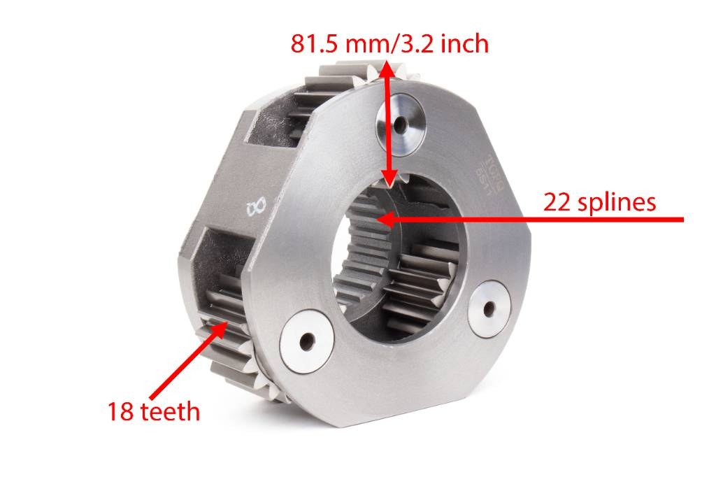 CASE Planetary Gear Assy 168437A1 Šasije I ovjese