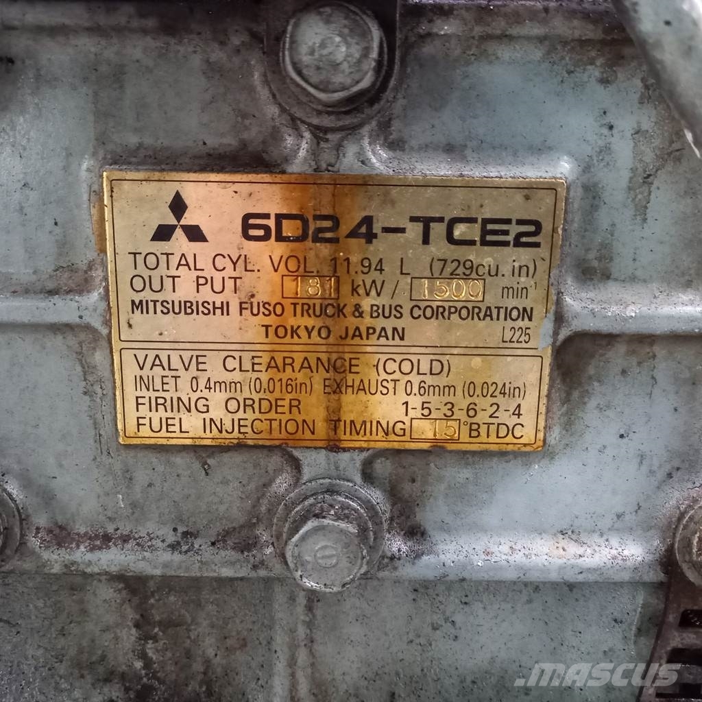 Mitsubishi 6D24 TC USED Motorer