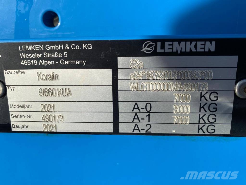 Lemken Koralin 9/660 KUA Grubber