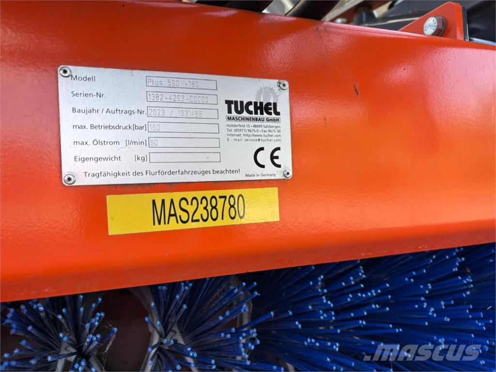 Tuchel Plus 590 - 180 Zamiatarki - Zgarniarki - Odśnieżarki