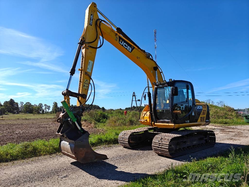 JCB JS130LC T4 Kāpurķēžu ekskavatori