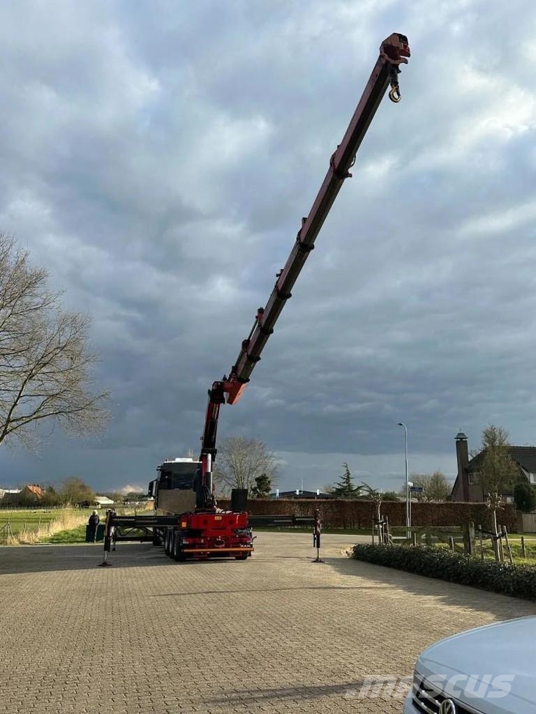 MAN TGX Rabljene dizalice za težak teren