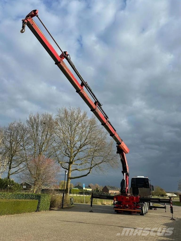 MAN TGX 35,480!!8x4 TRIPLE!!HIAB 62tm!!CRANE/GRUE!!EUR All-Terrain-Krane