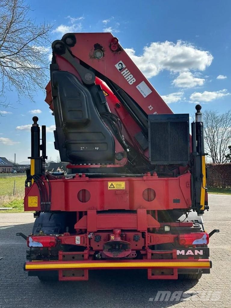 MAN TGX 35,480!!8x4 TRIPLE!!HIAB 62tm!!CRANE/GRUE!!EUR All-Terrain-Krane