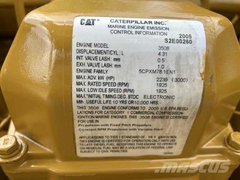 CAT 3508B Brodske jedinice motora