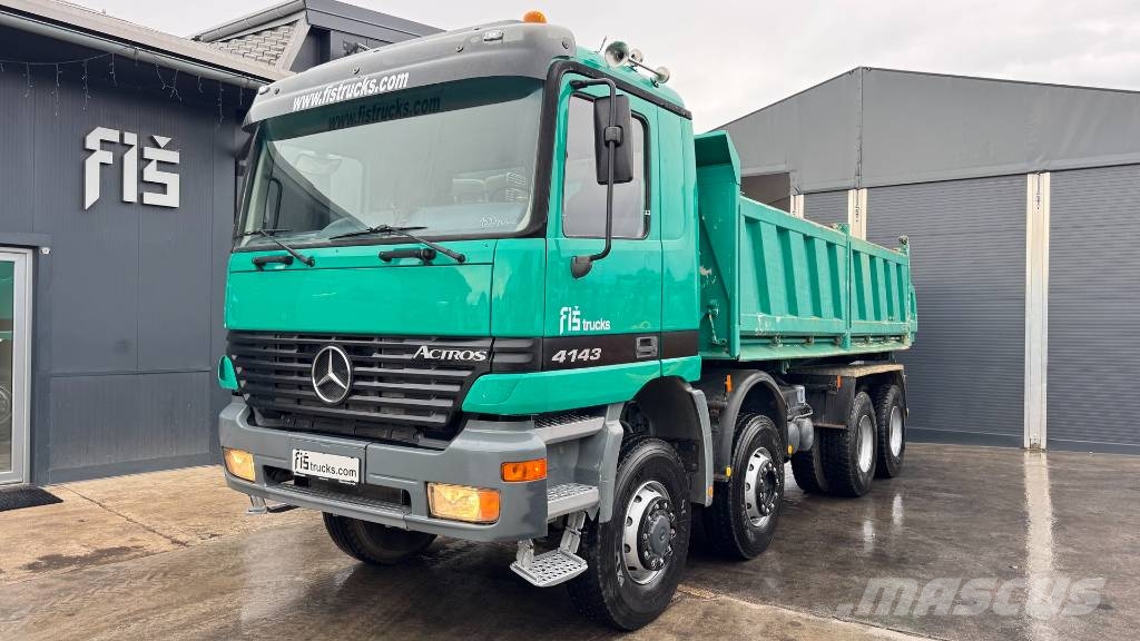 Mercedes-Benz ACTROS 4143 K 8X6 MEILLER TIPPER - EPS Camiones bañeras basculantes o volquetes