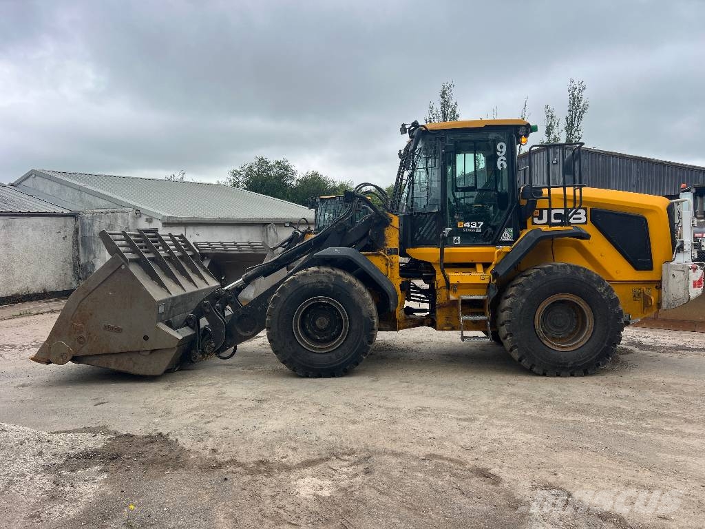 JCB 437 S5 HT WASTEMASTER Naudoti ratiniai krautuvai