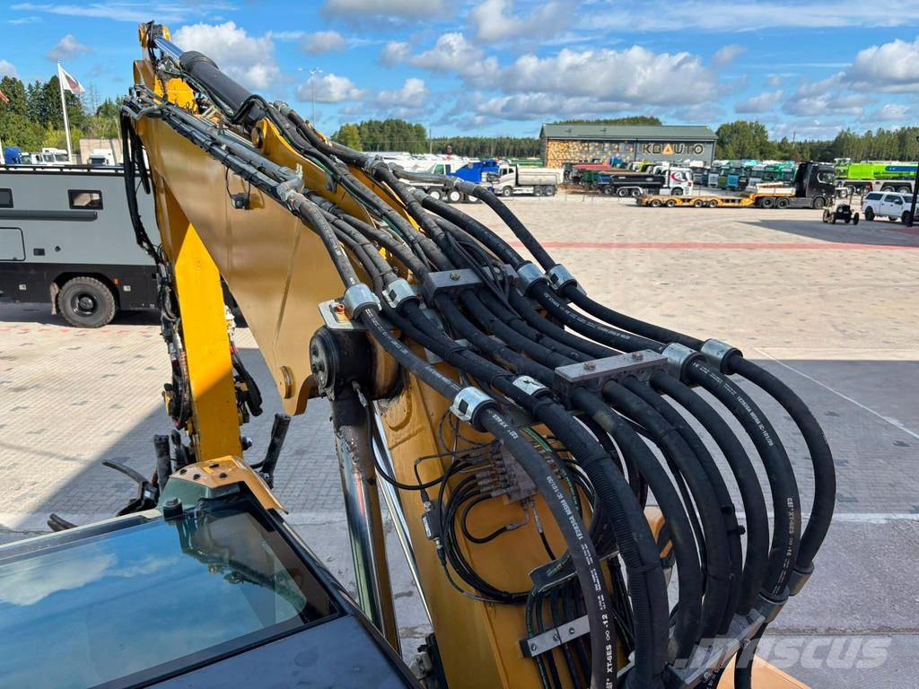 CAT M 315 F TILTROTATOR / AC / CENTRAL LUBRICATION Gumikerekes kotrók