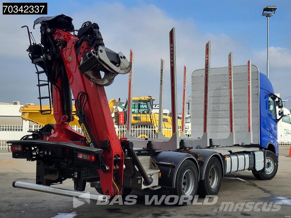 Volvo FH 540 6X4 Combi Palfinger M120Z96 Crane Holztrans Tovornjaki za hlode