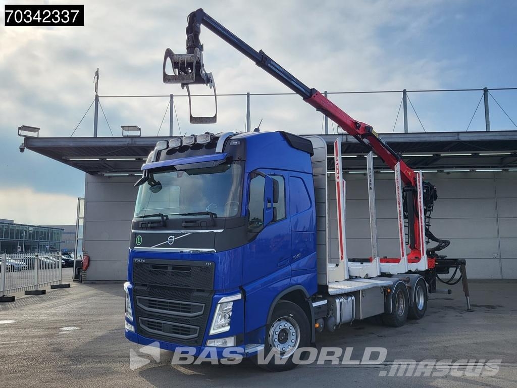 Volvo FH 540 6X4 Combi Palfinger M120Z96 Crane Holztrans Tovornjaki za hlode