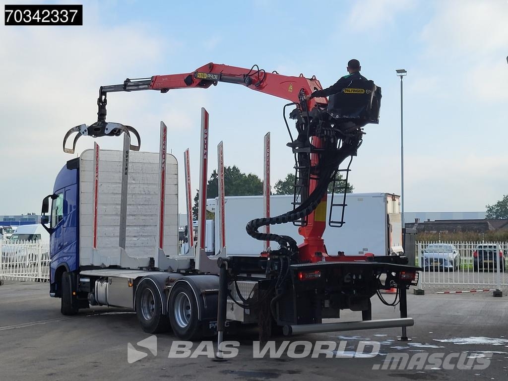 Volvo FH 540 6X4 Combi Palfinger M120Z96 Crane Holztrans Tovornjaki za hlode