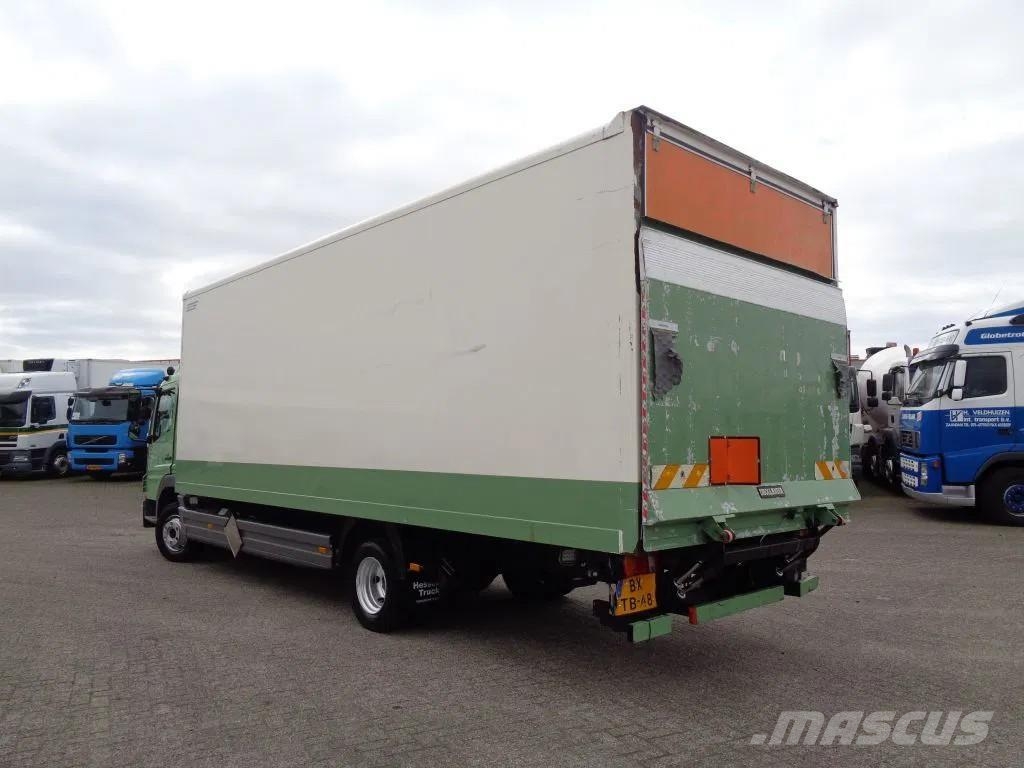 Mercedes-Benz Atego 822 + Euro 5 + Dhollandia lift Box trucks