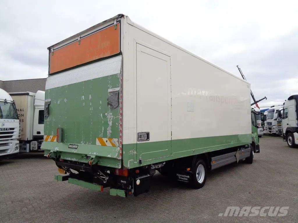 Mercedes-Benz Atego 822 + Euro 5 + Dhollandia lift Box trucks