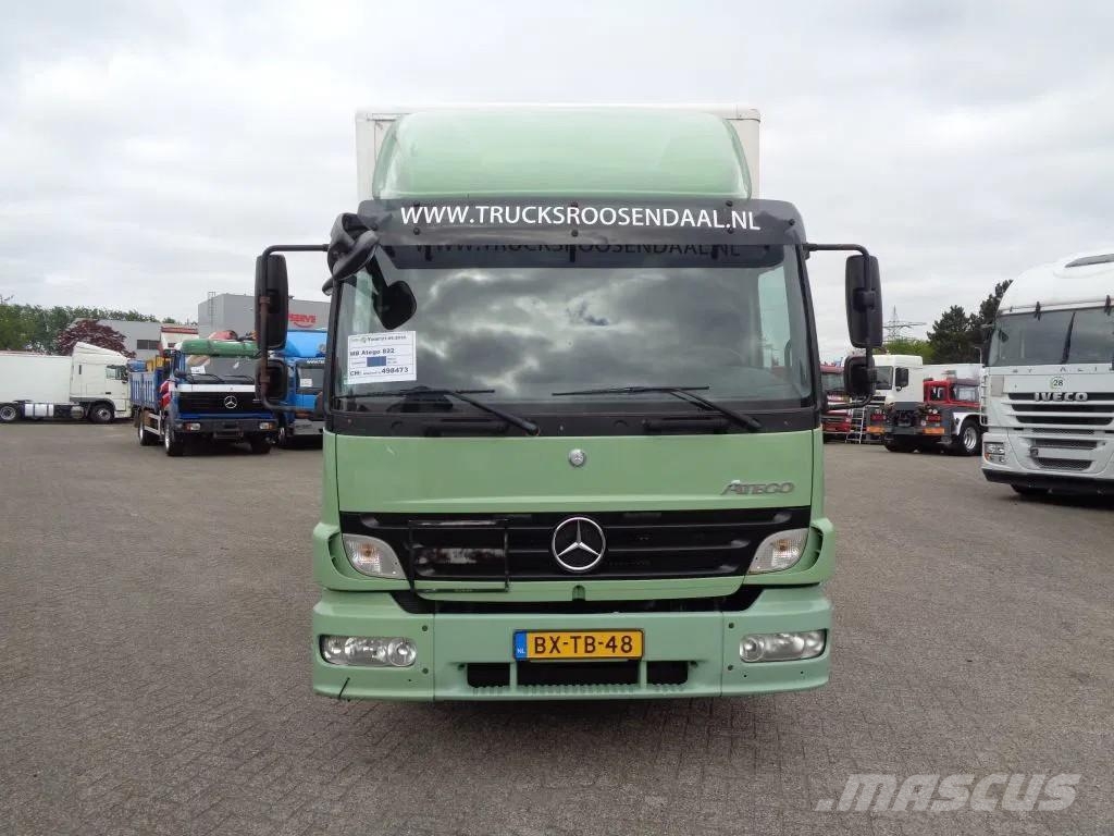 Mercedes-Benz Atego 822 + Euro 5 + Dhollandia lift Box trucks