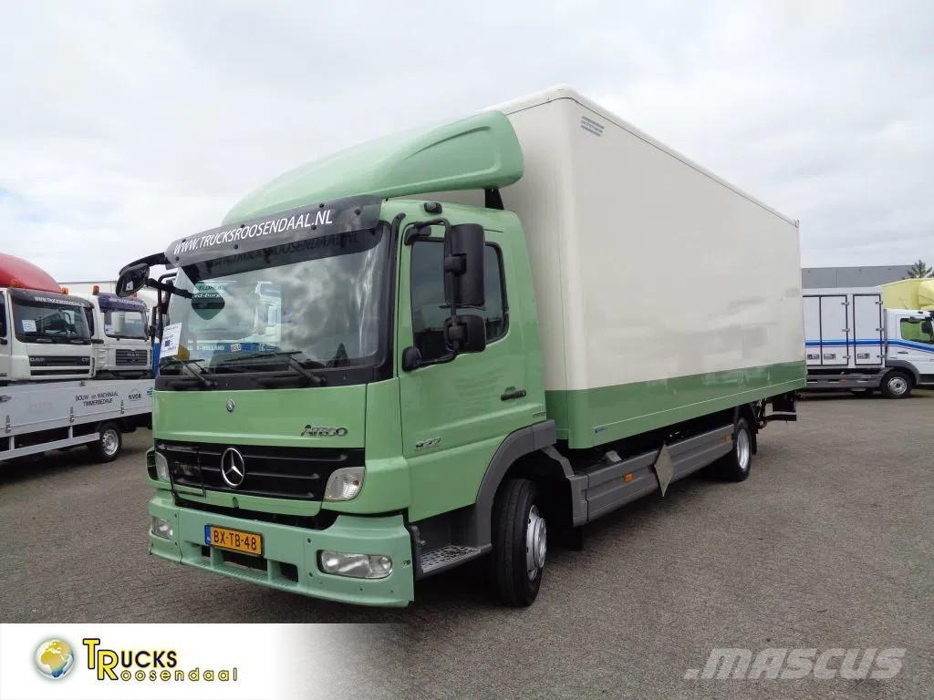 Mercedes-Benz Atego 822 + Euro 5 + Dhollandia lift Box trucks