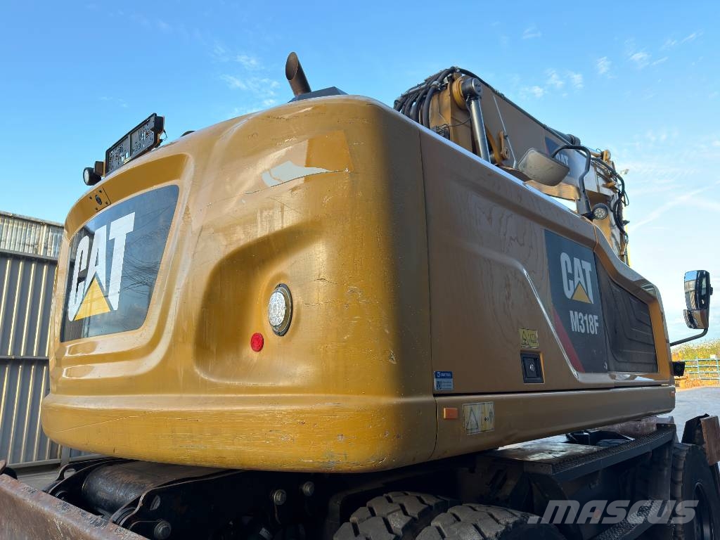 CAT M318F Pyöräkaivukoneet