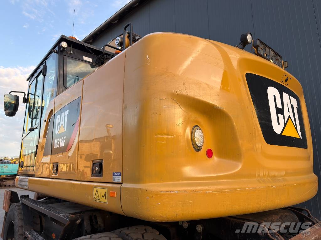 CAT M318F Pyöräkaivukoneet
