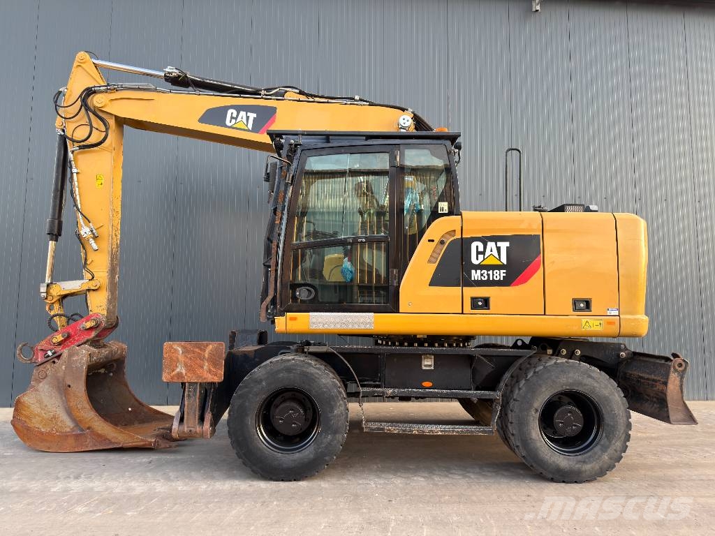CAT M318F Pyöräkaivukoneet