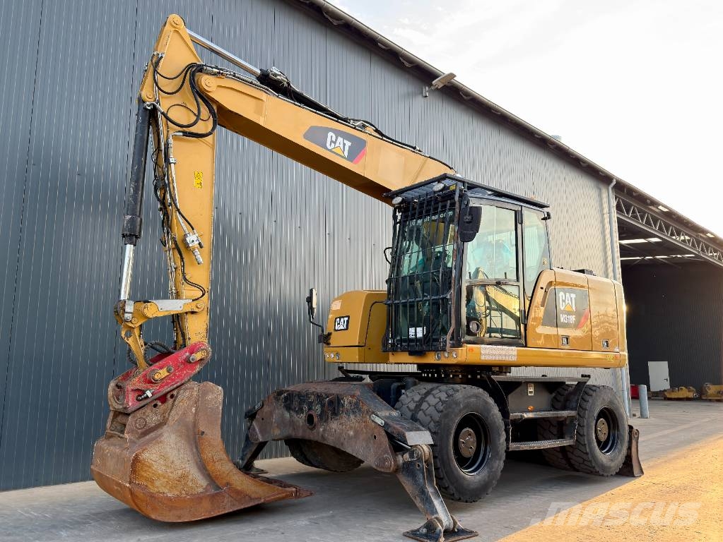 CAT M318F Pyöräkaivukoneet