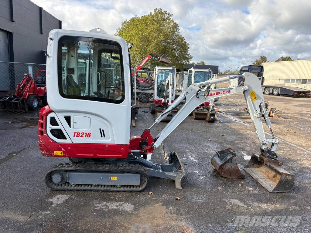 Takeuchi TB 216 982 UUR!! Mini bagri <7t