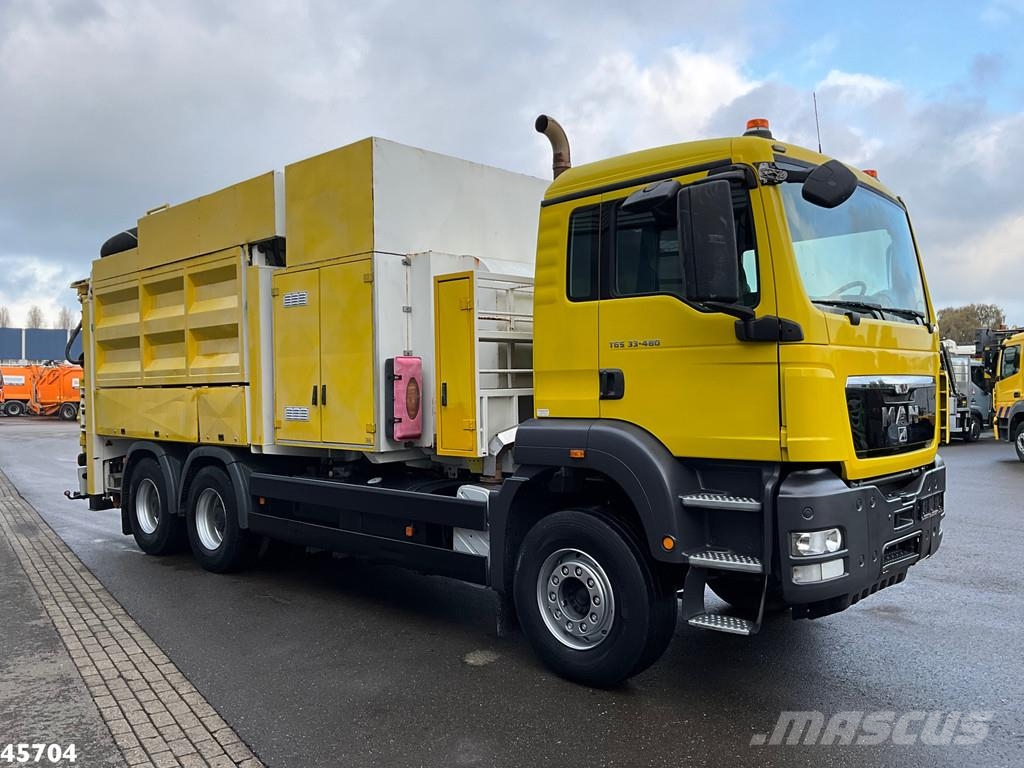MAN TGS 33.480 6x4 MTS Saugbagger 8 m³ Kolkenzuigers