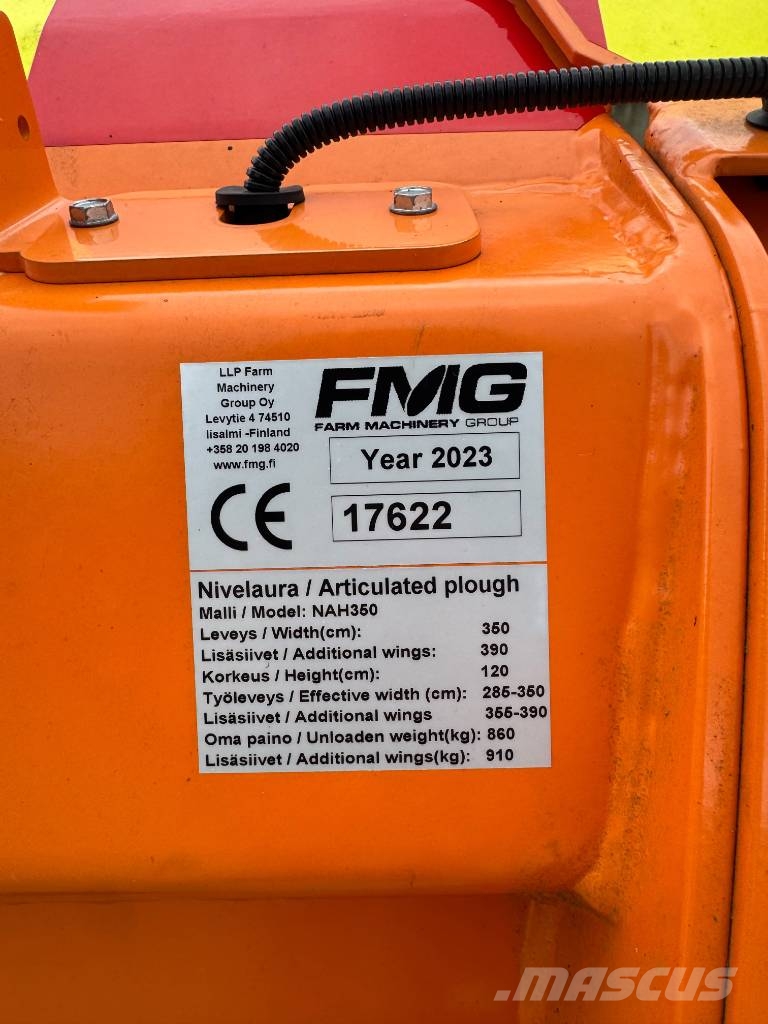 FMG NAH 350 Nivelaura Sniega naži un tīrītāji