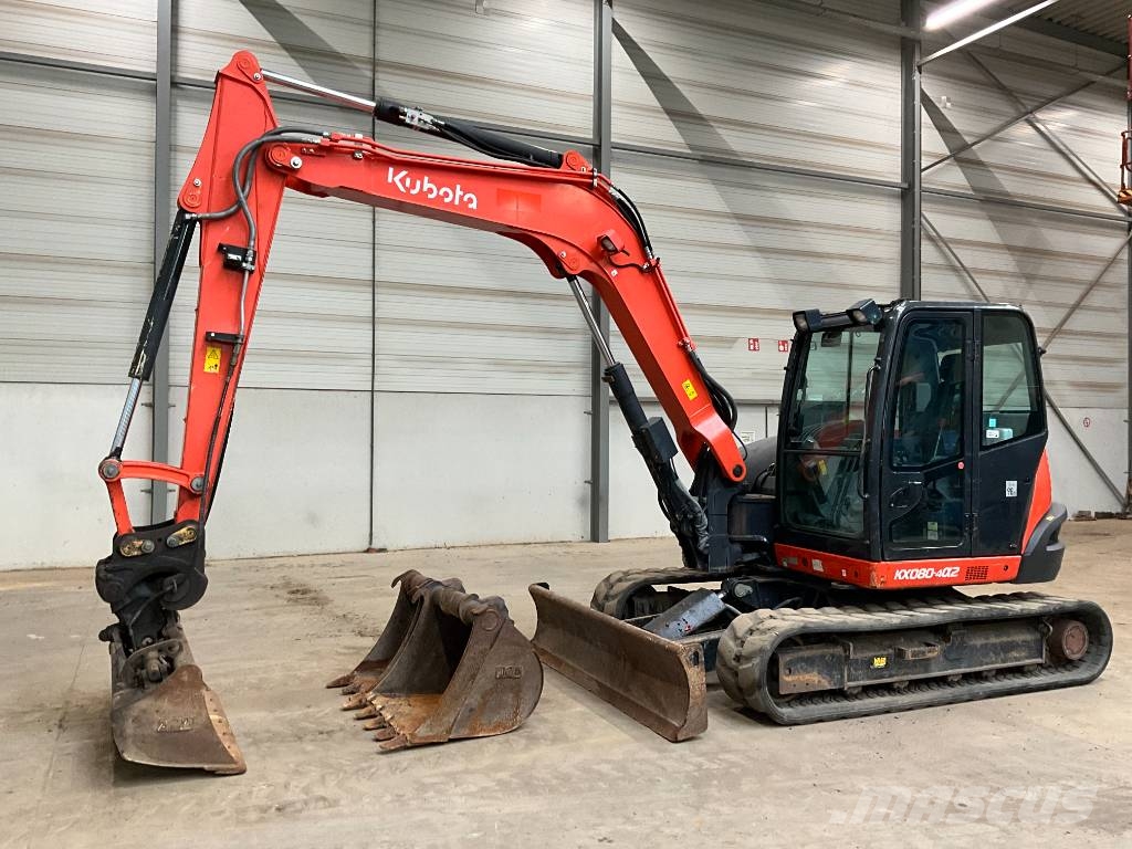 Kubota KX 080-4 A 2 Средни екскаватори 7т - 12т