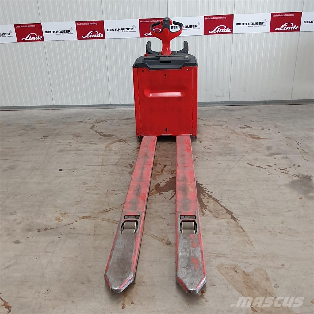 Linde T25AP lang Käyden ajettavat pinoamistrukit