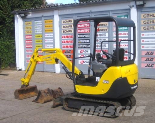 Yanmar SV 16 * 3x Löffel * vgl. 15 17 18 Minibagger < 7t