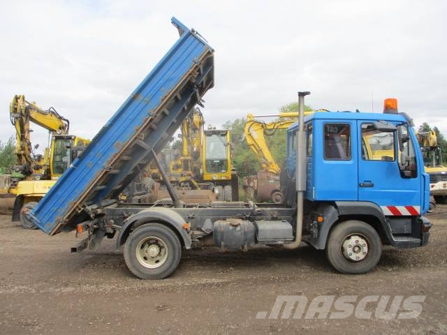 MAN LE 220  LE 180 mit Winde شاحنات قلابة