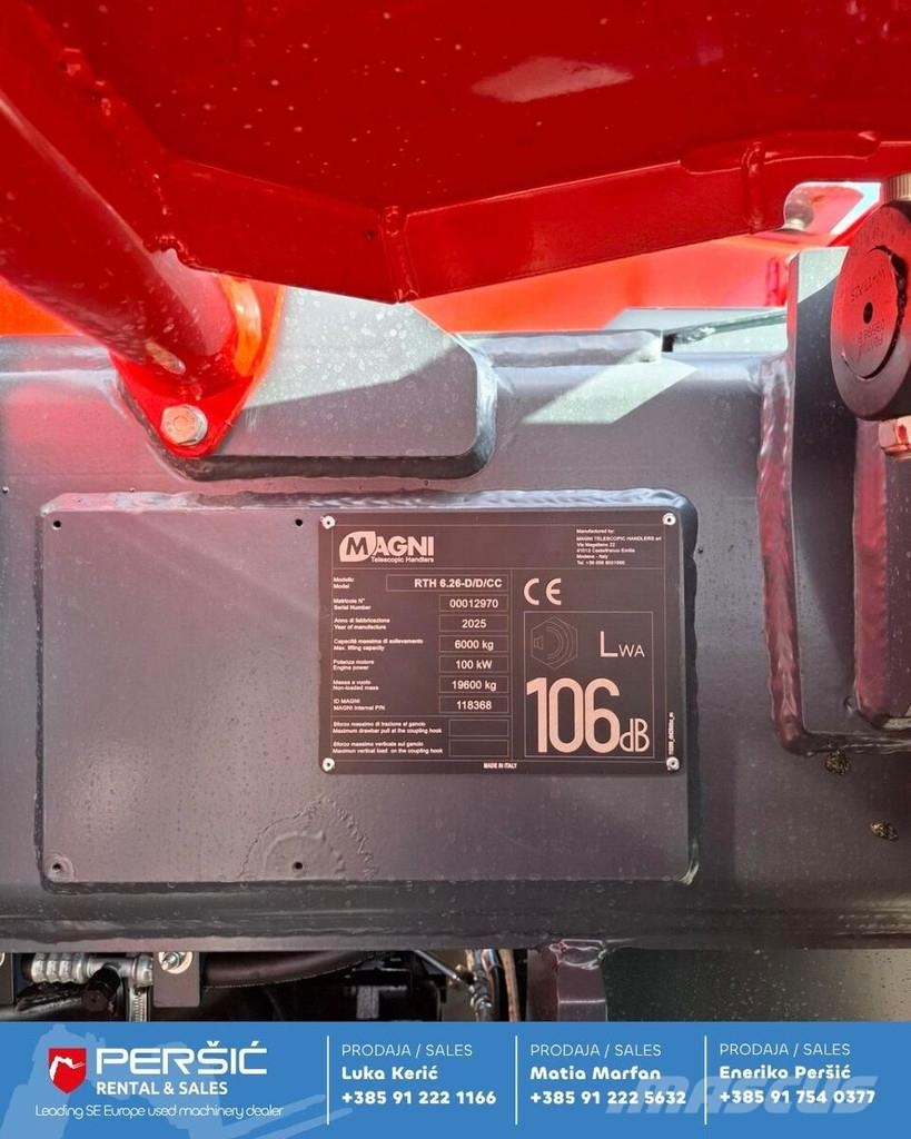 Magni RTH 6.26 Τηλεσκοπικοί ανυψωτές