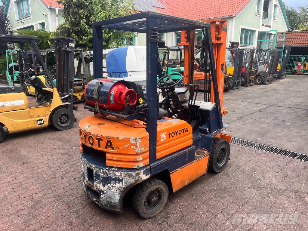 Toyota 5 FGF15 /42/ V-4080 OB LPG (dujiniai) krautuvai