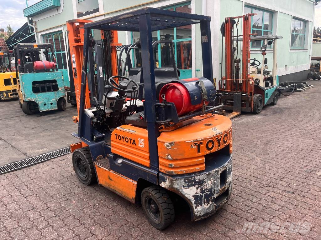 Toyota 5 FGF15 /42/ V-4080 OB LPG (dujiniai) krautuvai