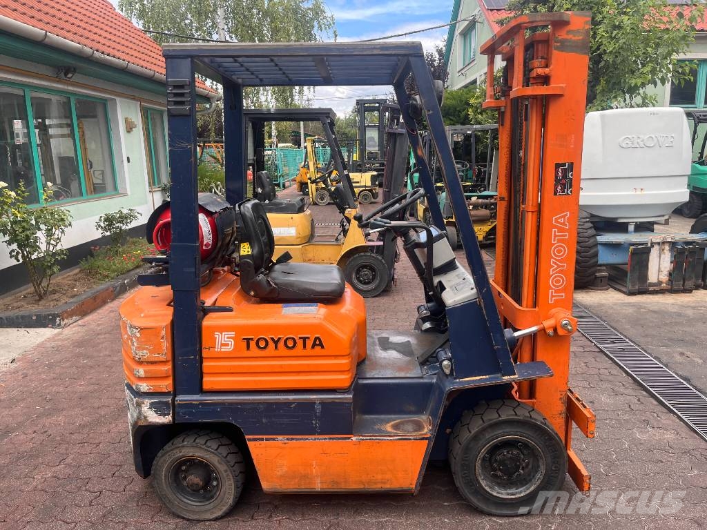 Toyota 5 FGF15 /42/ V-4080 OB LPG (dujiniai) krautuvai