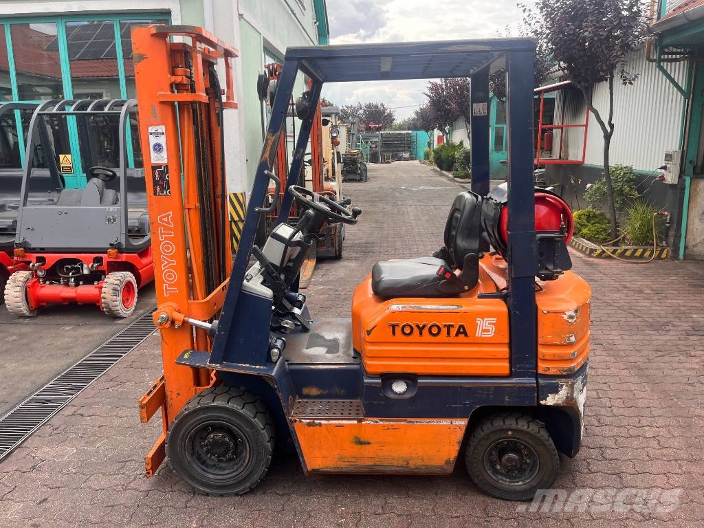 Toyota 5 FGF15 /42/ V-4080 OB LPG (dujiniai) krautuvai