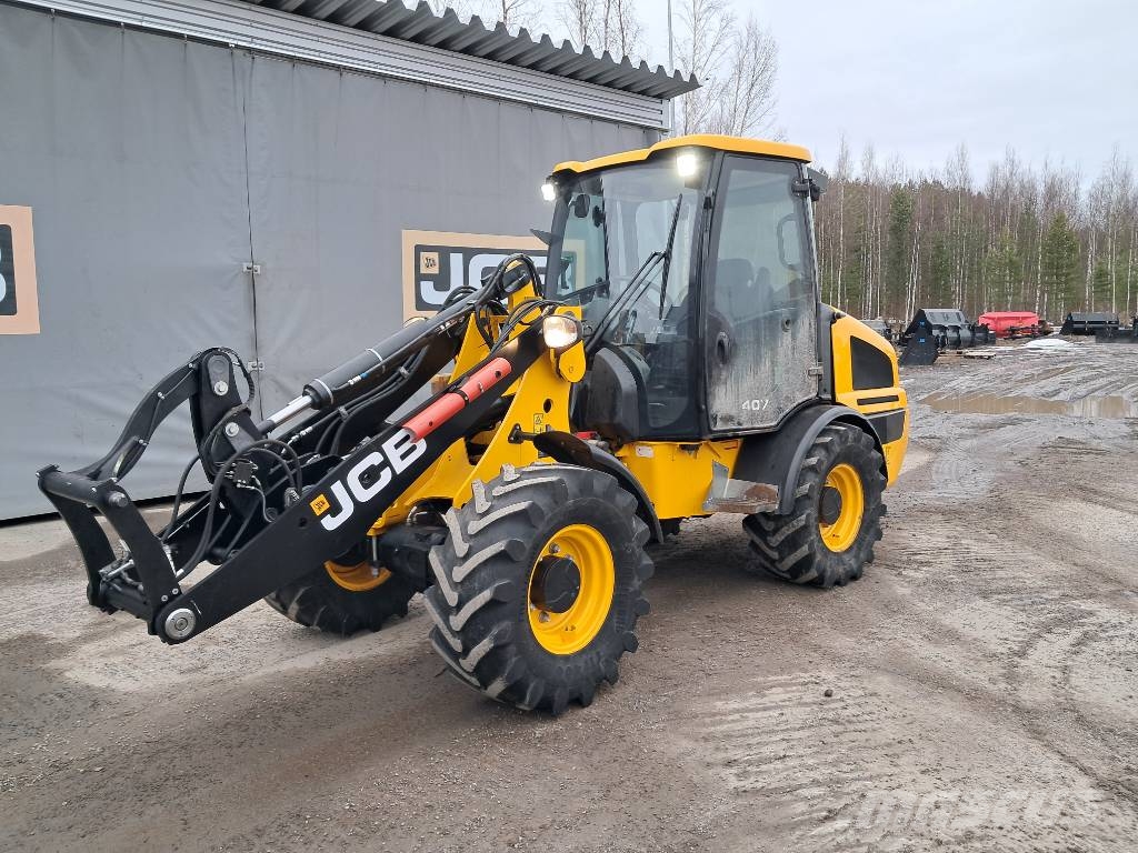 JCB 407 SV Cargadoras sobre ruedas